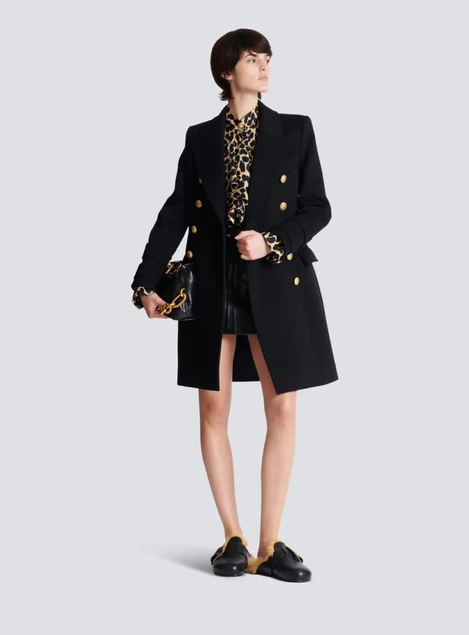10-buttons wool and cashmere coat 10-buttons wool and cashmere coat