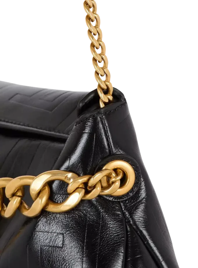 1945 Soft clutch in crinkled calfskin leather 1945 Soft clutch in crinkled calfskin leather