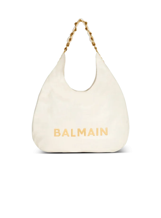 1945 Soft Hobo bag in embossed crinkled calfskin with a PB Labyrinth monogram 1945 Soft Hobo bag in embossed crinkled calfskin with a PB Labyrinth monogram