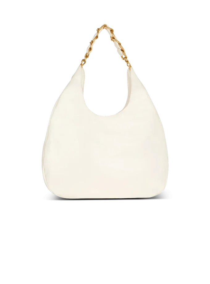 1945 Soft Hobo bag in embossed crinkled calfskin with a PB Labyrinth monogram 1945 Soft Hobo bag in embossed crinkled calfskin with a PB Labyrinth monogram