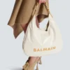 1945 Soft Hobo bag in embossed crinkled calfskin with a PB Labyrinth monogram 1945 Soft Hobo bag in embossed crinkled calfskin with a PB Labyrinth monogram