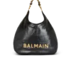 1945 Soft Hobo crinkled leather tote bag with monogram 1945 Soft Hobo crinkled leather tote bag with monogram
