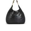 1945 Soft Hobo crinkled leather tote bag with monogram 1945 Soft Hobo crinkled leather tote bag with monogram