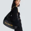 1945 Soft Hobo crinkled leather tote bag with monogram 1945 Soft Hobo crinkled leather tote bag with monogram