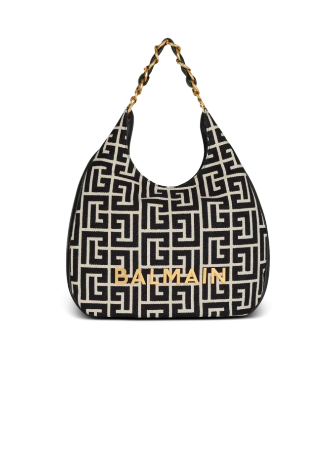 1945 Soft Hobo Large monogrammed jacquard tote bag 1945 Soft Hobo Large monogrammed jacquard tote bag