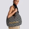 1945 Soft Hobo Large monogrammed jacquard tote bag 1945 Soft Hobo Large monogrammed jacquard tote bag