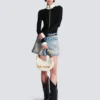 1945 Soft Moon crinkled calfskin leather bag 1945 Soft Moon crinkled calfskin leather bag