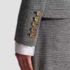 6-buttons jacket in Prince of Wales jacquard 6-buttons jacket in Prince of Wales jacquard