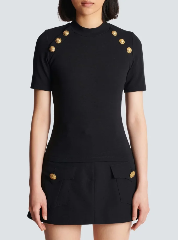 6-buttons jersey T-shirt 6-buttons jersey T-shirt