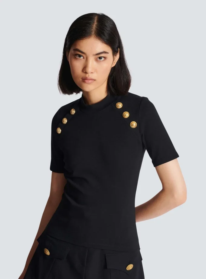 6-buttons jersey T-shirt 6-buttons jersey T-shirt