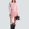 A-line textured knit skirt A-line textured knit skirt