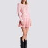 A-line textured knit skirt A-line textured knit skirt