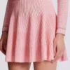 A-line textured knit skirt A-line textured knit skirt