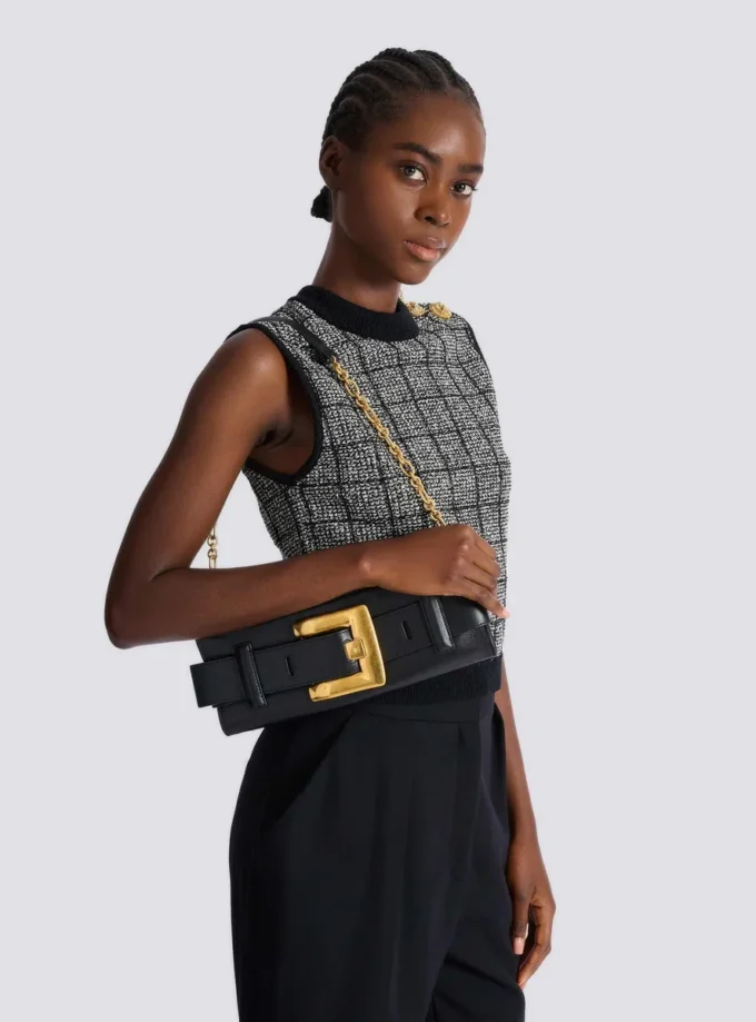 Anthem calfskin leather clutch Anthem calfskin leather clutch