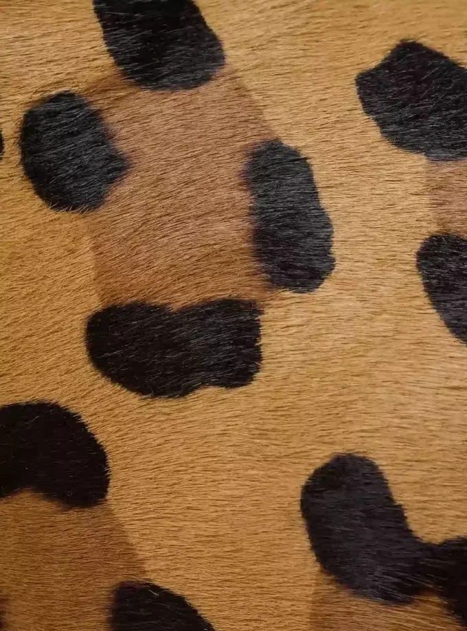 Anthem leopard print ponyskin leather and faux fur mules Anthem leopard print ponyskin leather and faux fur mules