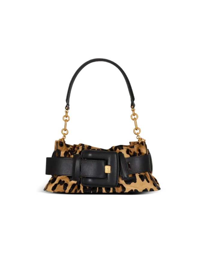 Anthem Mini ponyskin-style leopard print bag