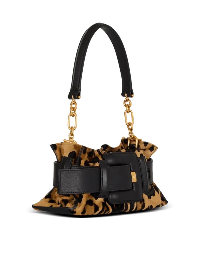 Anthem Mini ponyskin-style leopard print bag