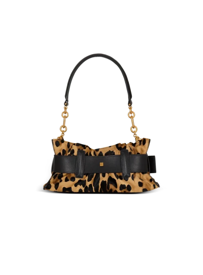 Anthem Mini ponyskin-style leopard print bag
