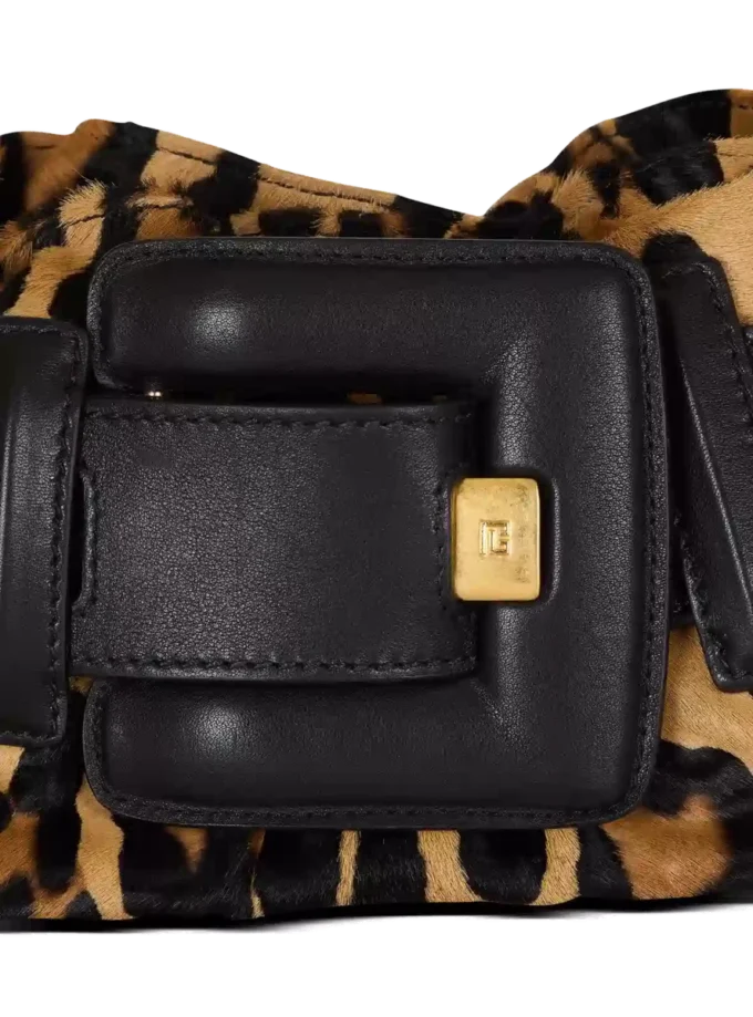 Anthem Mini ponyskin-style leopard print bag