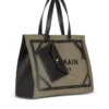 B-Army 42 canvas tote bag with leather details B-Army 42 canvas tote bag with leather details
