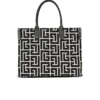 B-Army 42 monogram jacquard and leather Tote bag B-Army 42 monogram jacquard and leather Tote bag