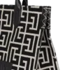 B-Army 42 monogram jacquard and leather Tote bag B-Army 42 monogram jacquard and leather Tote bag