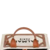 B-Army small tote bag in canvas and leather