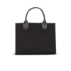 B-Army tote bag in monogrammed canvas and leather