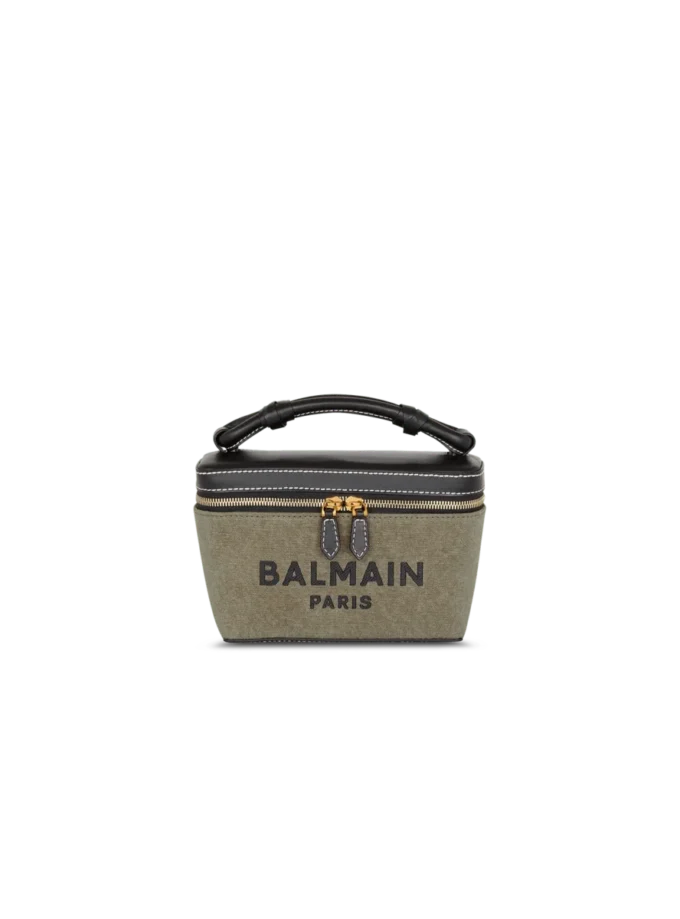 B-Army Vanity Case in canvas and leather