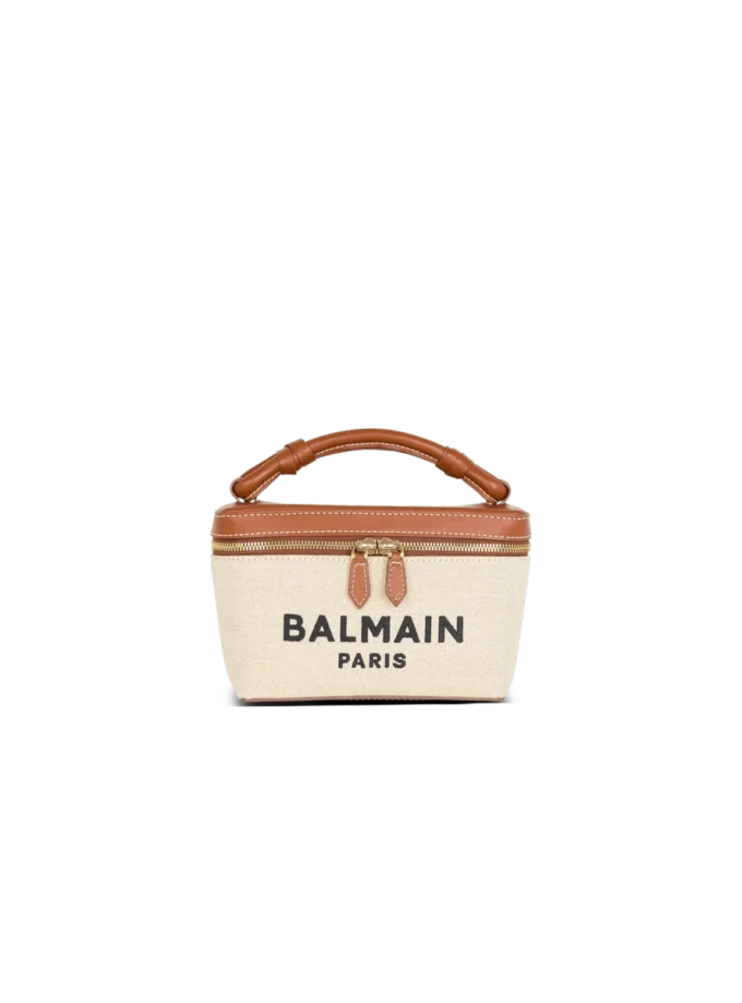 B-Army Vanity Case in canvas and leather