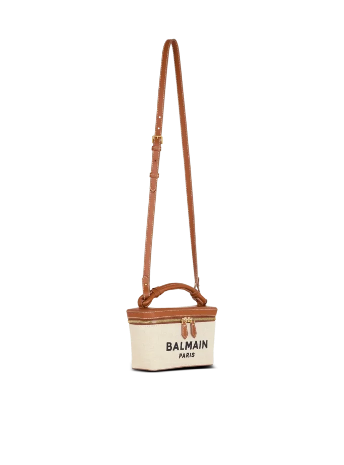 B-Army Vanity Case in canvas and leather