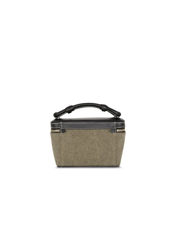 B-Army Vanity Case in canvas and leather