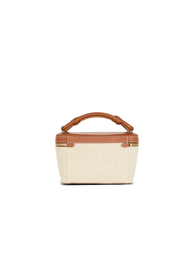B-Army Vanity Case in canvas and leather