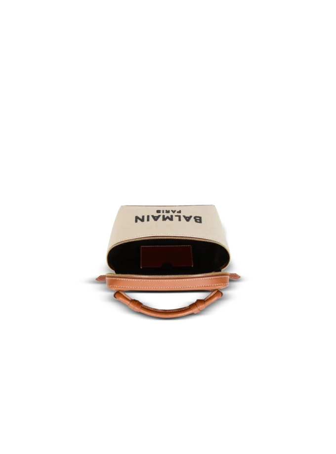B-Army Vanity Case in canvas and leather
