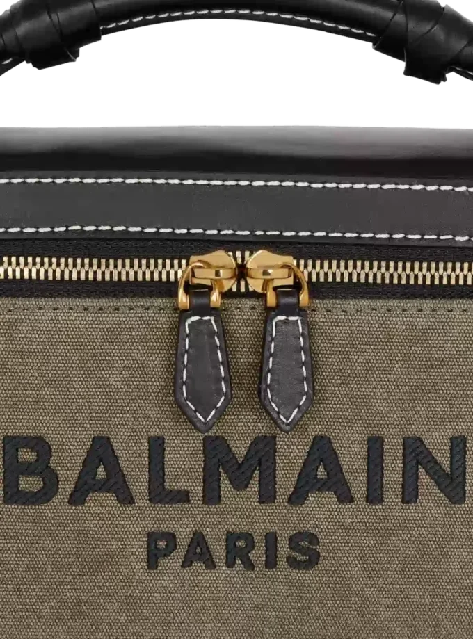 B-Army Vanity Case in canvas and leather