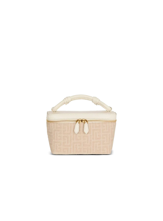 B-Army Vanity Case in monogrammed canvas and leather