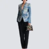 B-Buzz Dynasty bag in embroidered satin