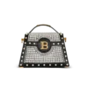 B-Buzz Dynasty bag in leather and embroidered satin B-Buzz Dynasty bag in leather and embroidered satin