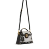 B-Buzz Dynasty bag in leather and embroidered satin B-Buzz Dynasty bag in leather and embroidered satin