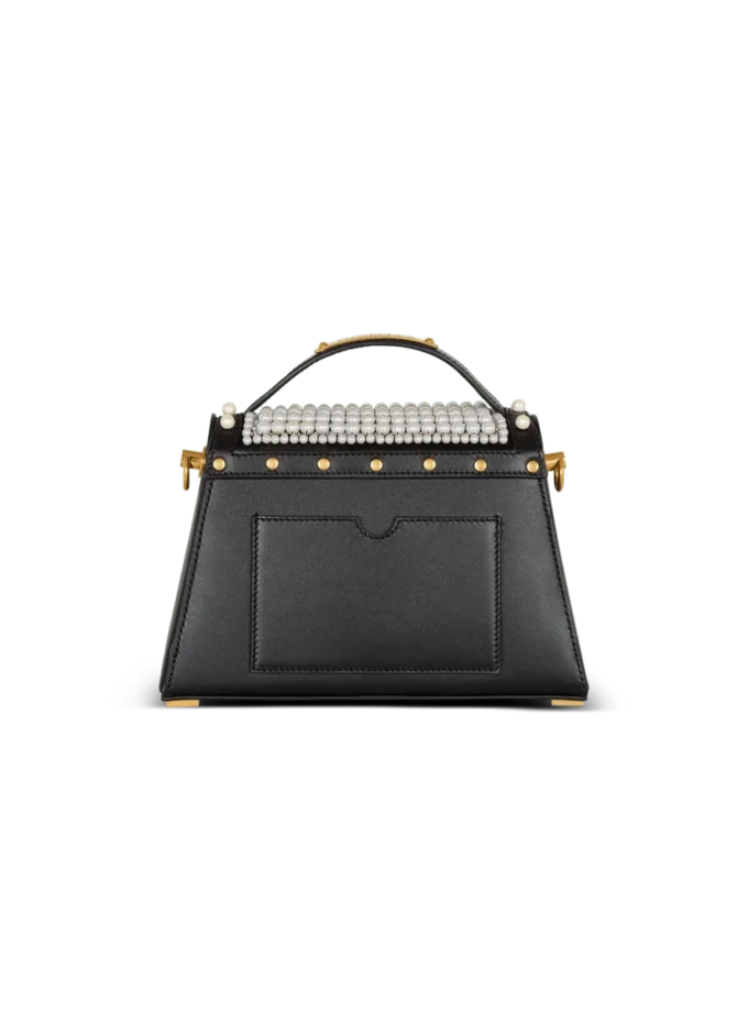 B-Buzz Dynasty bag in leather and embroidered satin B-Buzz Dynasty bag in leather and embroidered satin