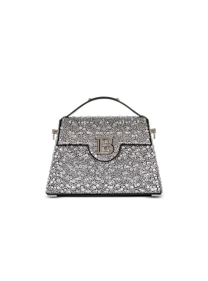 B-Buzz Dynasty bag in suede and rhinestones B-Buzz Dynasty bag in suede and rhinestones