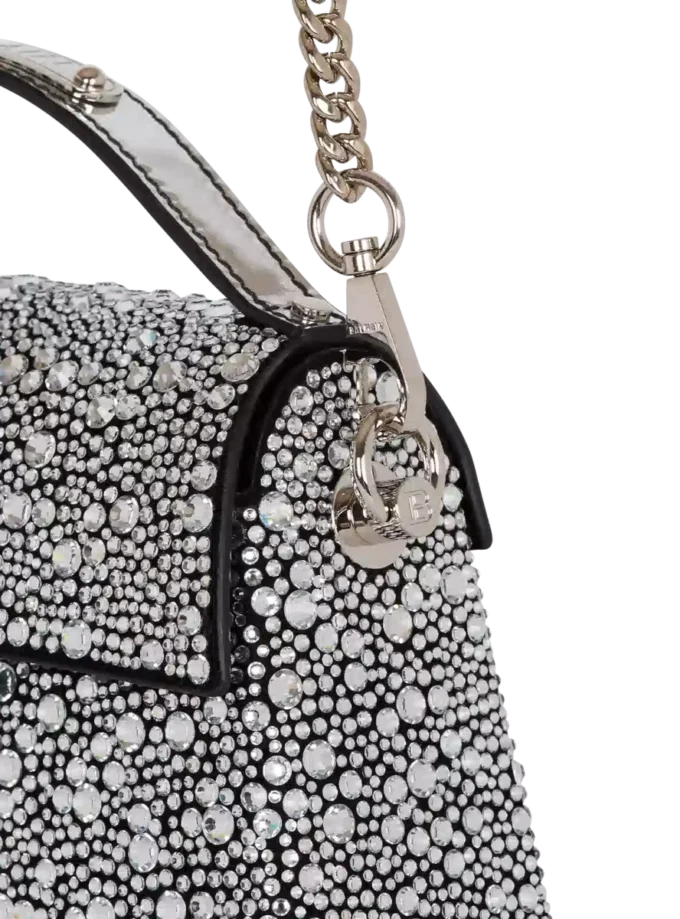 B-Buzz Dynasty bag in suede and rhinestones B-Buzz Dynasty bag in suede and rhinestones
