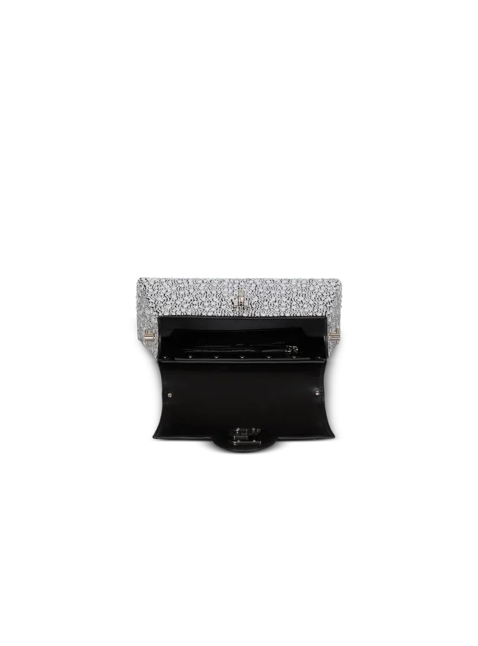 B-Buzz Dynasty bag in suede and rhinestones B-Buzz Dynasty bag in suede and rhinestones