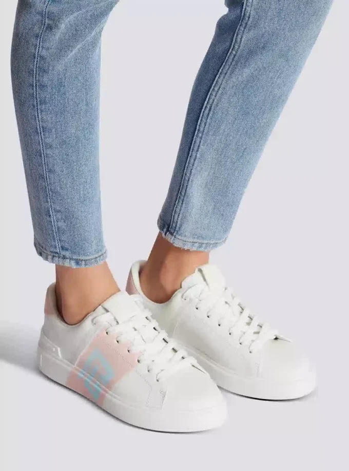 B-Court trainers in calfskin B-Court trainers in calfskin