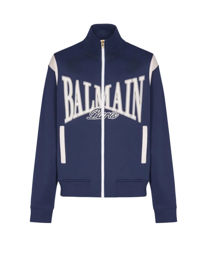 Balmain College zipped tracksuit jacket Balmain College zipped tracksuit jacket