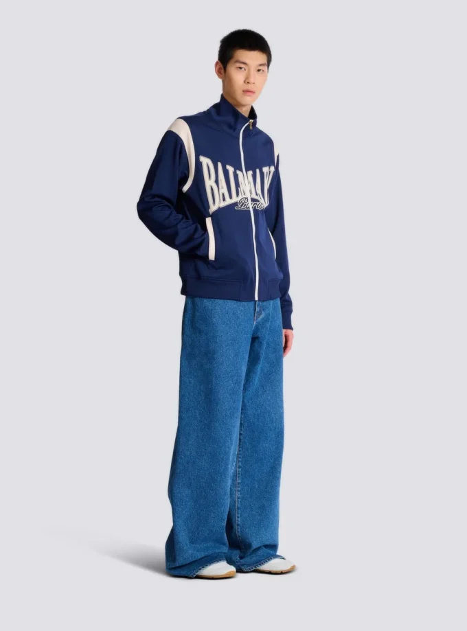Balmain College zipped tracksuit jacket Balmain College zipped tracksuit jacket