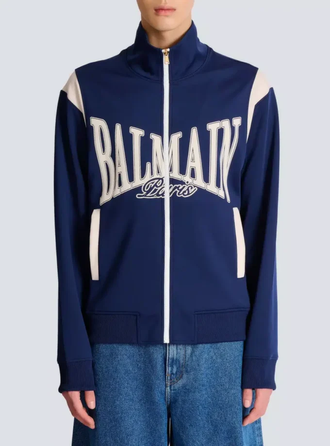 Balmain College zipped tracksuit jacket Balmain College zipped tracksuit jacket