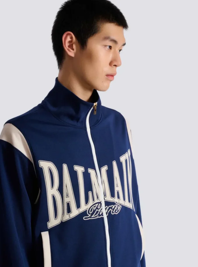 Balmain College zipped tracksuit jacket Balmain College zipped tracksuit jacket