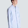 Balmain Écusson embroidered cotton shirt