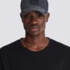 Balmain Écusson embroidered denim cap Balmain Écusson embroidered denim cap